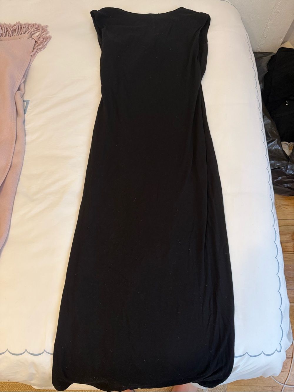 Reformation Black Sleeveless Maxi Dress